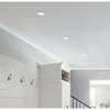 Westinghouse Fixture Ceiling LED Flush-Mount 11W Clear Slct Rnd 5In White White Frosted Shd 6111900